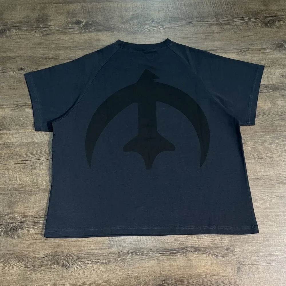 Yao Fashion Kanye Tops Tee Graphicsi Print Men Clothing Luxury Brand Streetwear Baggy Oversize Hiphop Unisex T Shirt for Men