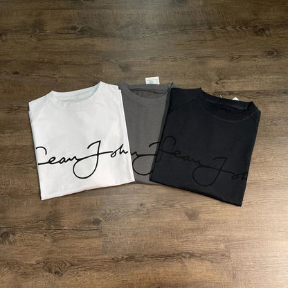 Yao Fashion Kanye Tops Tee Graphicsi Print Men Clothing Luxury Brand Streetwear Baggy Oversize Hiphop Unisex T Shirt for Men