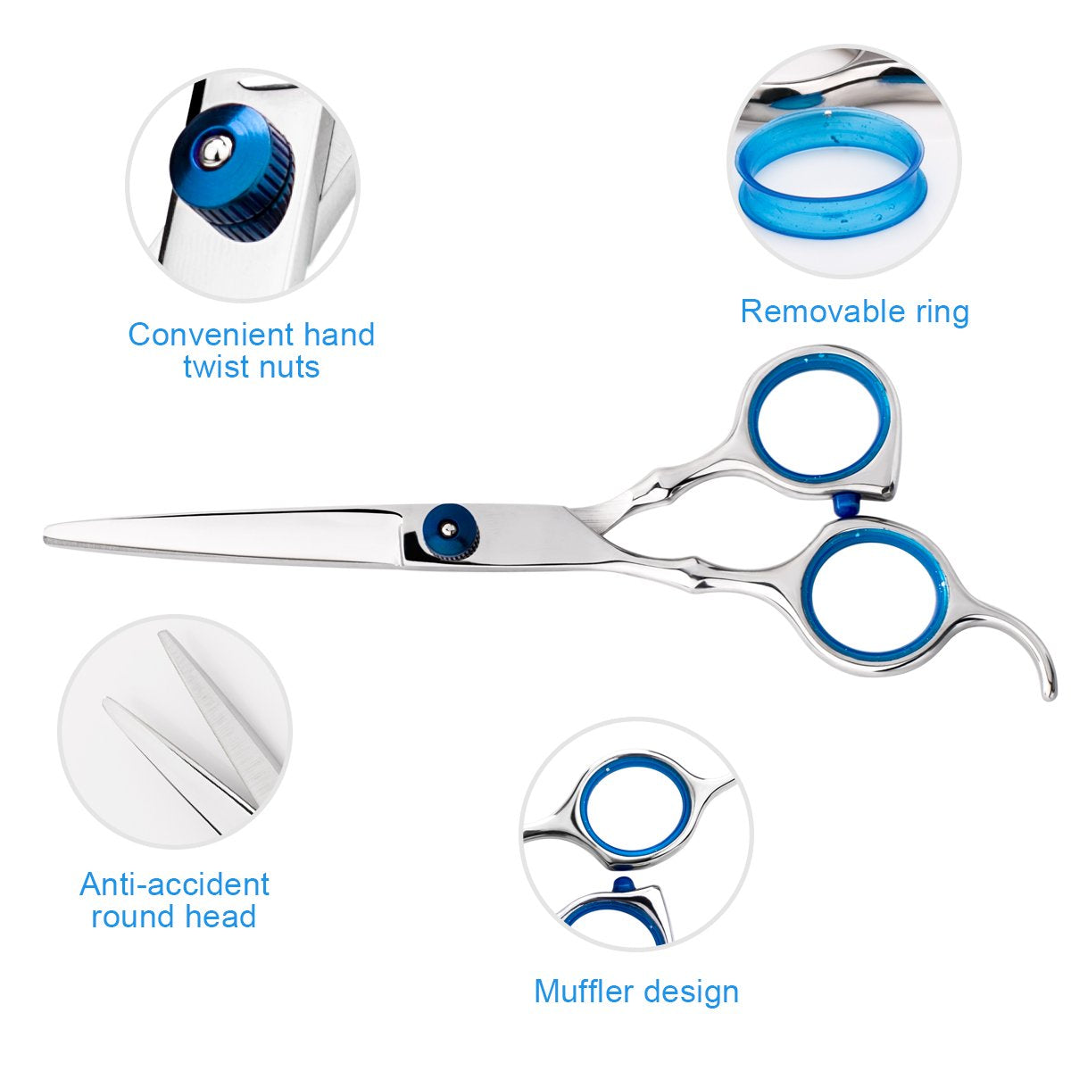 Professional Home Hair Cutting Kit Home Haircutting Scissors Barber Salon Home T