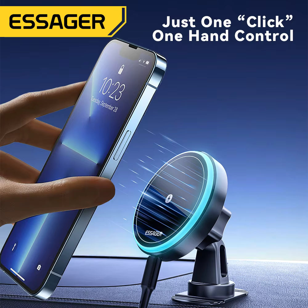 Support Téléphone Magnétique pour Voiture – Fixation Universelle 360°