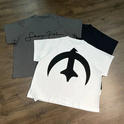 Yao Fashion Kanye Tops Tee Graphicsi Print Men Clothing Luxury Brand Streetwear Baggy Oversize Hiphop Unisex T Shirt for Men