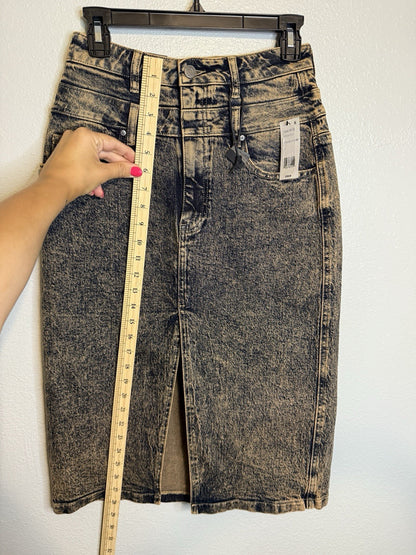 AFRM MAISON Midi Praline OD Wash Skirt 27