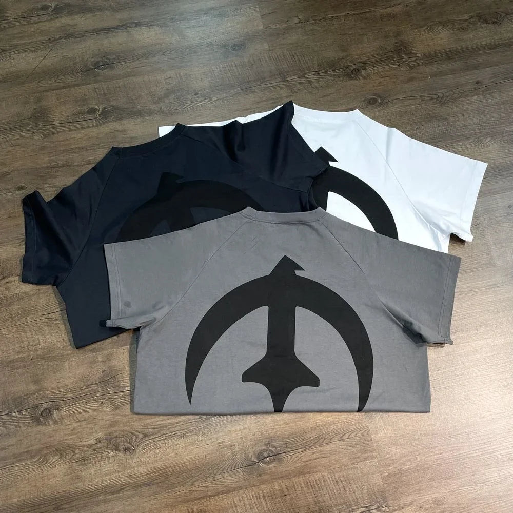 Yao Fashion Kanye Tops Tee Graphicsi Print Men Clothing Luxury Brand Streetwear Baggy Oversize Hiphop Unisex T Shirt for Men