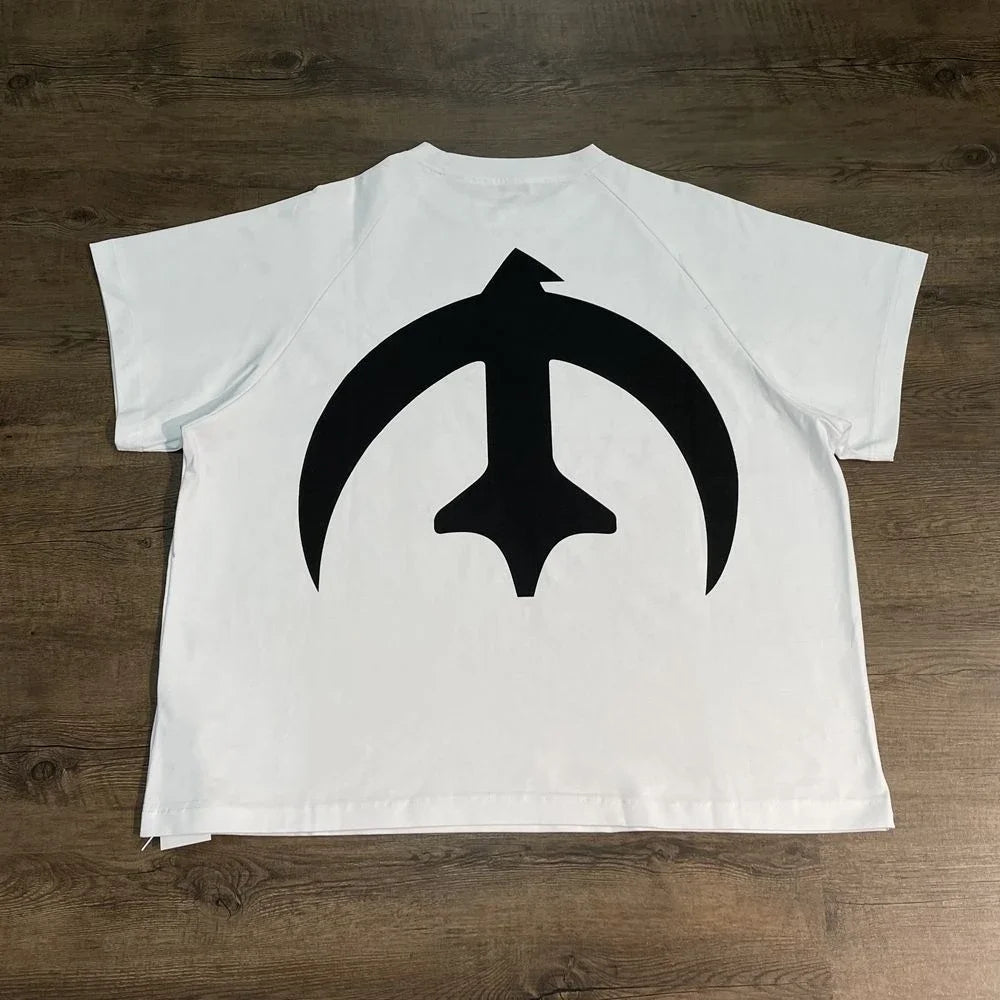 Yao Fashion Kanye Tops Tee Graphicsi Print Men Clothing Luxury Brand Streetwear Baggy Oversize Hiphop Unisex T Shirt for Men
