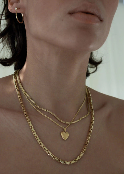 Maison Heart Locket Necklace