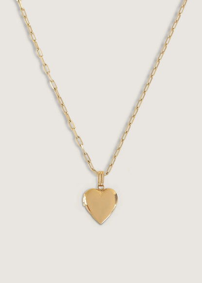 Maison Heart Locket Necklace